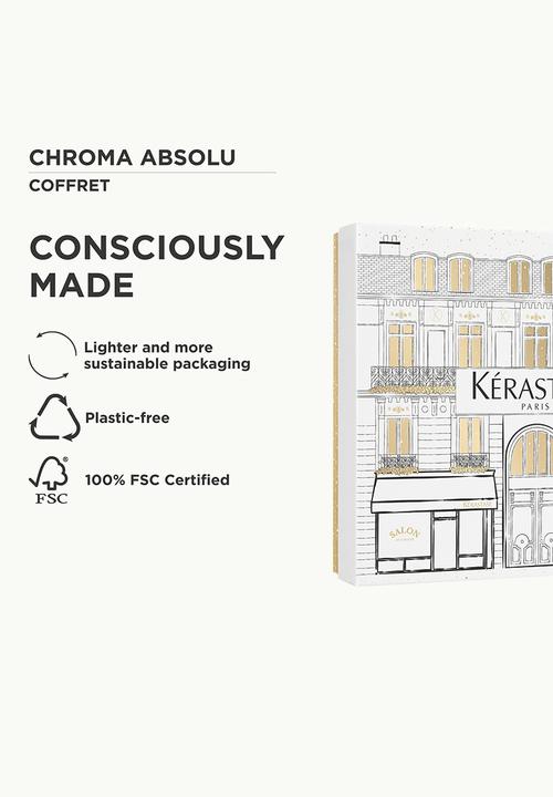 Kerastase  - Chroma Absolu Gift Set for Protecting Colour-Treated Hair
