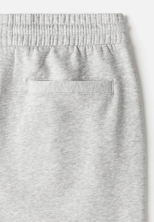 H&M - Regular fit sweatshorts - light grey marl 