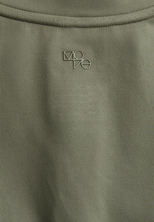 H&M - Zip-through sports jacket with softmove™ - khaki green 