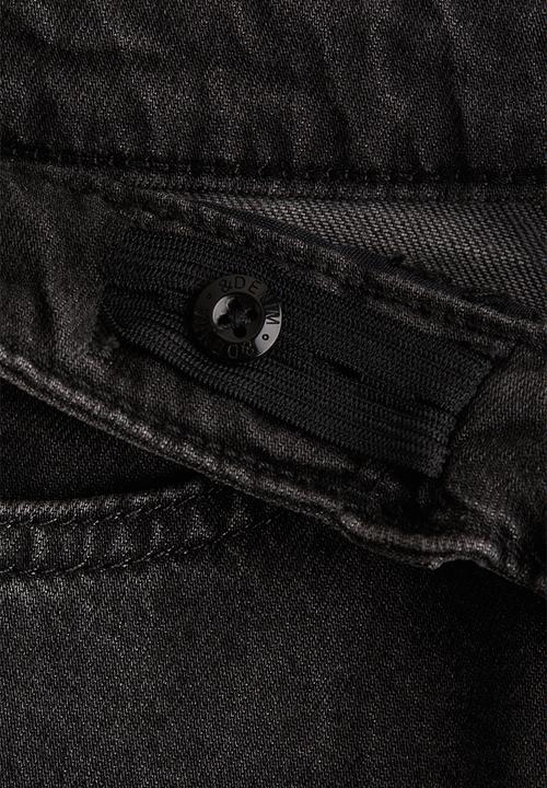 H&M - Denim shorts - black