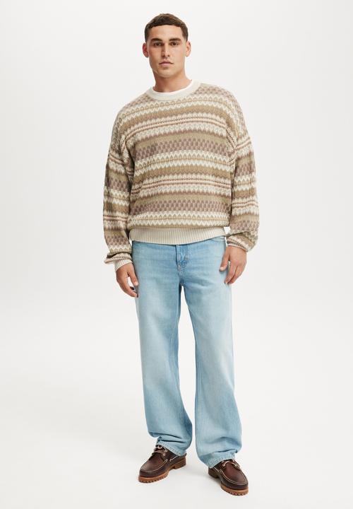 Cotton On - Baggy Jean - Cassette Blue