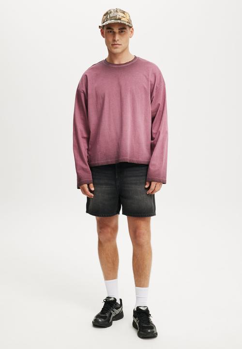 Cotton On - Denim Short Short - Revolve Black