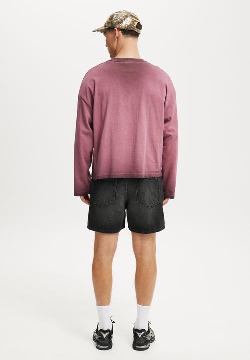 Cotton On - Denim Short Short - Revolve Black