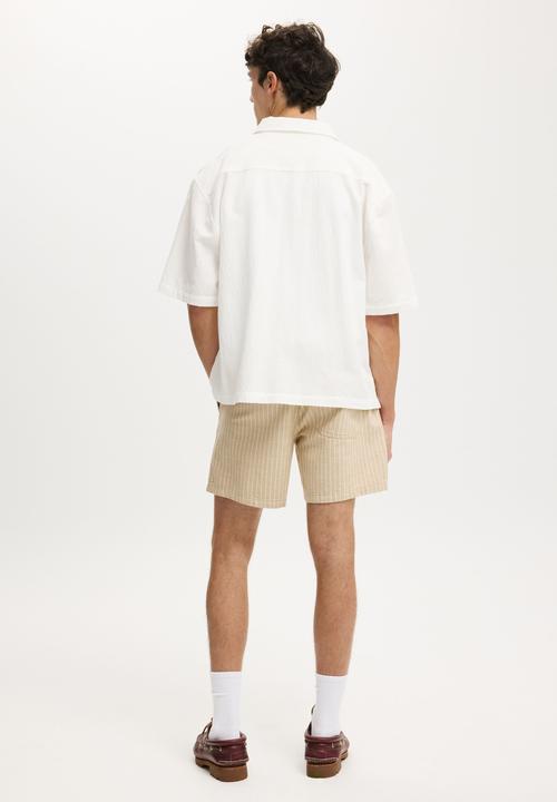 Cotton On - Easy Short - Gravel Stripe