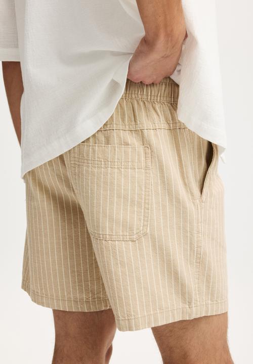 Cotton On - Easy Short - Gravel Stripe