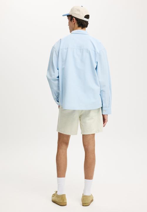 Cotton On - Easy Short - Light Jade 50/50 Stripe