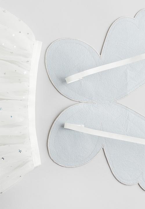 H&M - 2-piece fancy dress set - white