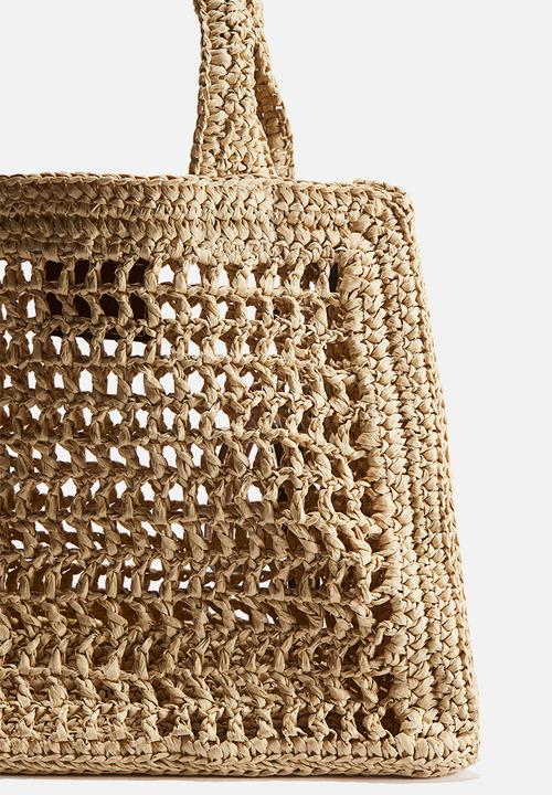 H&M - Straw handbag - beige