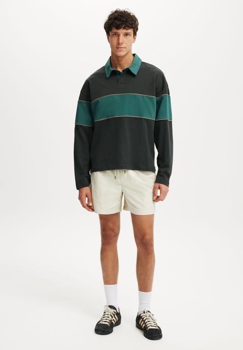 Cotton On - Everyday Short Short - Bone Piping