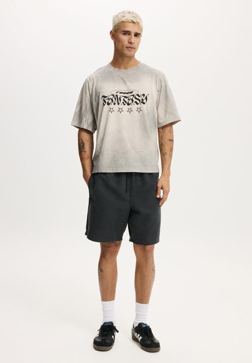 Cotton On - Nomad Baggy Short - Black