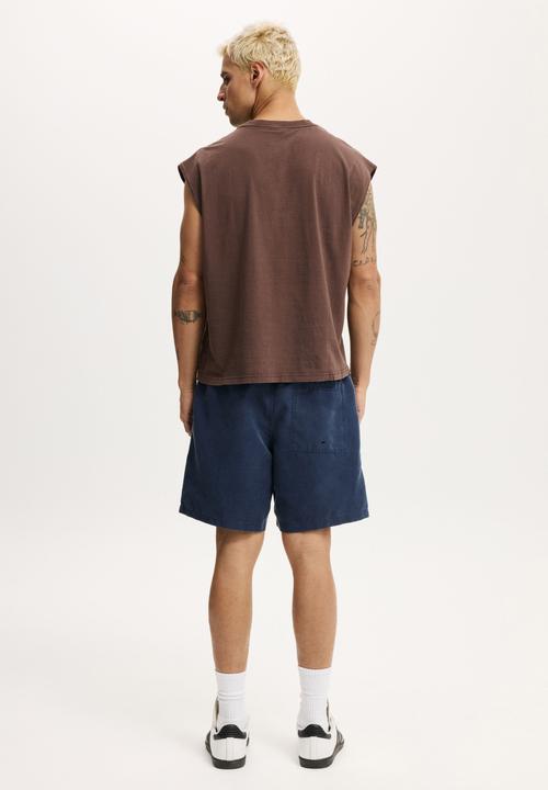 Cotton On - Nomad Baggy Short - Navy