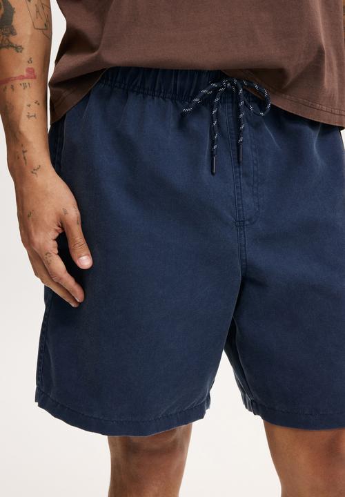 Cotton On - Nomad Baggy Short - Navy