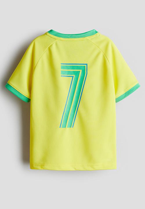 H&M - Football set - yellow brasil