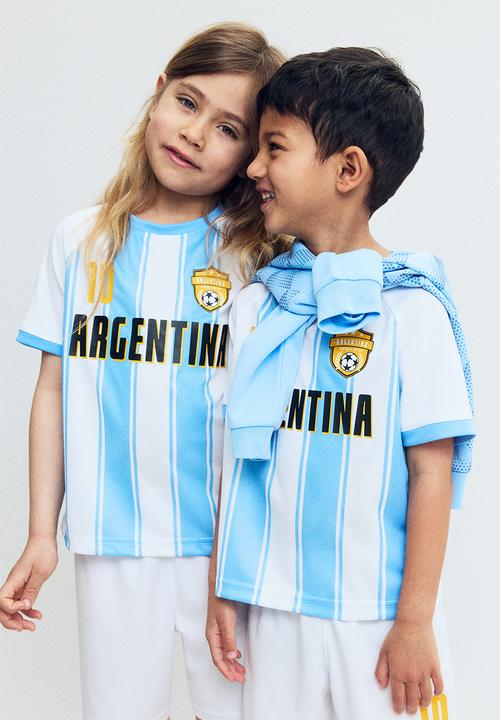 H&M - Football set - light blue argentina