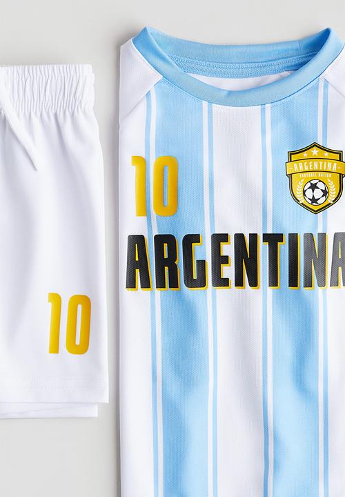 H&M - Football set - light blue argentina
