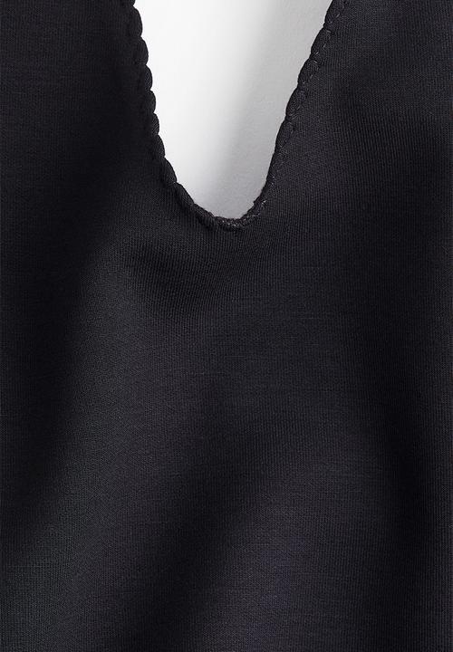 H&M - Halterneck top - black