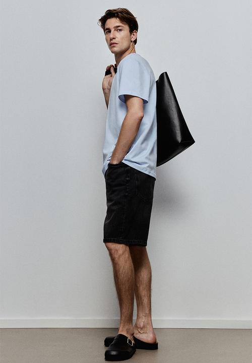H&M - Coolmax® regular fit t-shirt - light blue 