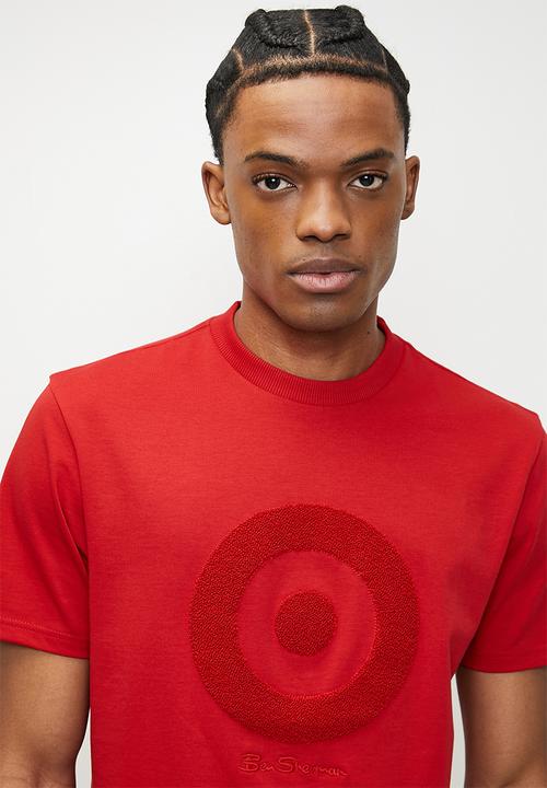 Ben Sherman - Target Towelling Applique Tee - Red