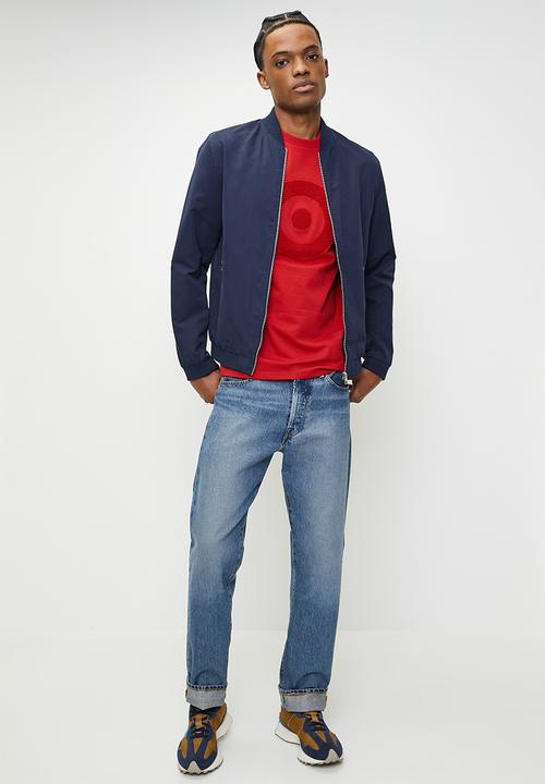 Ben Sherman - Target Towelling Applique Tee - Red