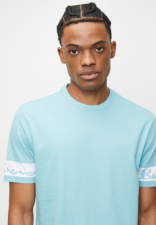 Ben Sherman - Col Block Ben Sherman Tee - Retro Blue