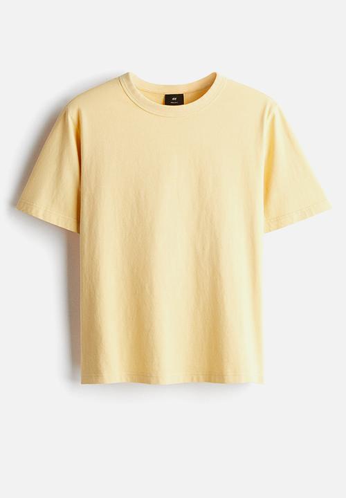 H&M - Regular fit T-shirt - yellow