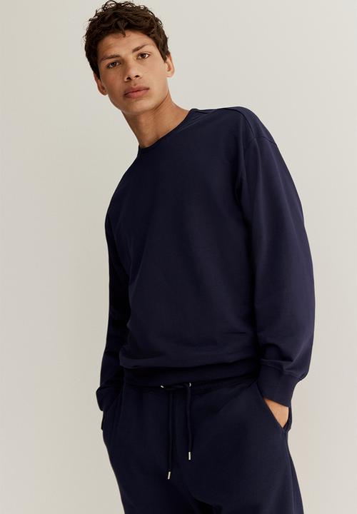 H&M - Long-sleeved pyjama top - navy blue 