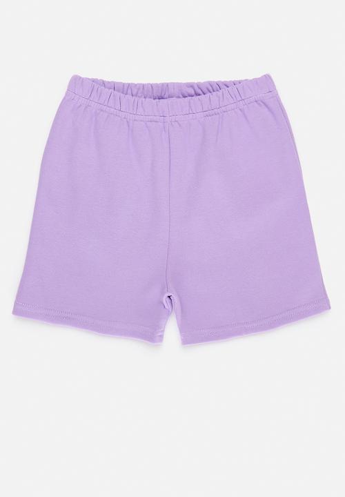Pop Candy - 2 pack shorts - lilac/pink