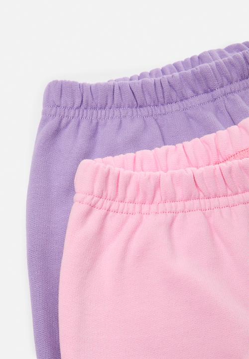 Pop Candy - 2 pack shorts - lilac/pink