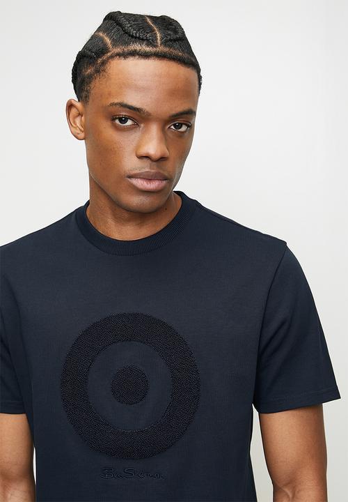 Ben Sherman - Target Towelling Applique Tee - Navy