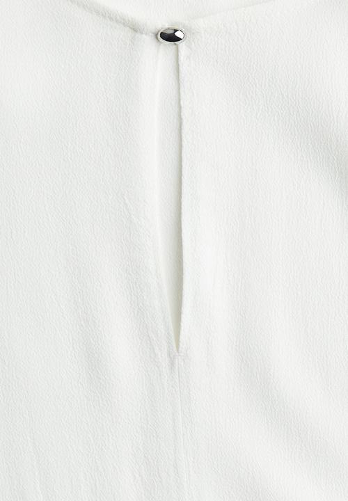 H&M - Crêpe blouse - white