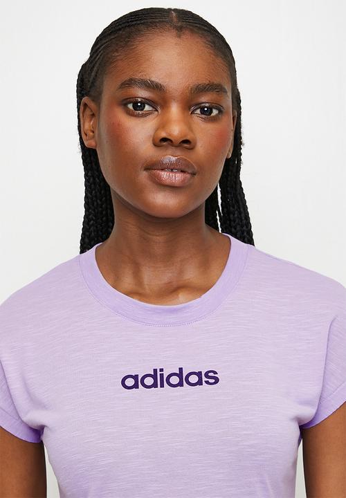 adidas Performance - W Lin Fl Polo Powplu - Lilac