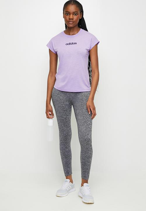 adidas Performance - W Lin Fl Polo Powplu - Lilac