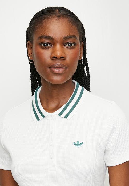 adidas Originals - Ss Polo Dress - White