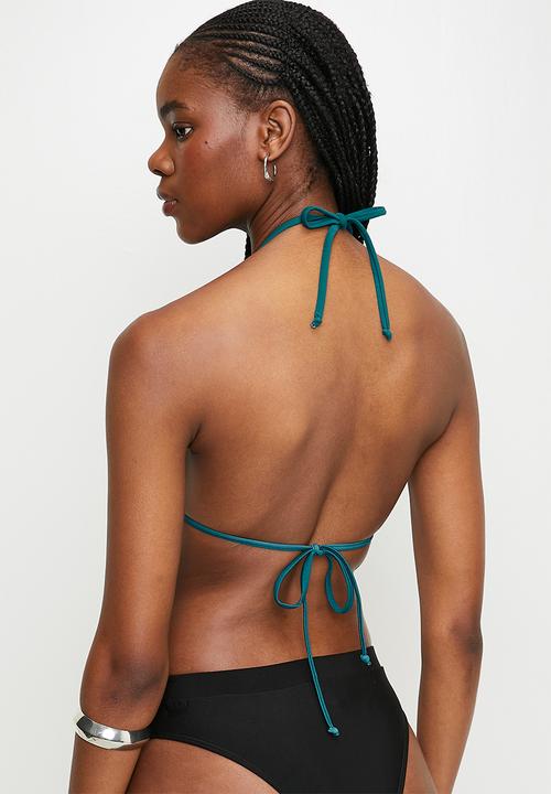 Lizzy - Levine bikini top - teal