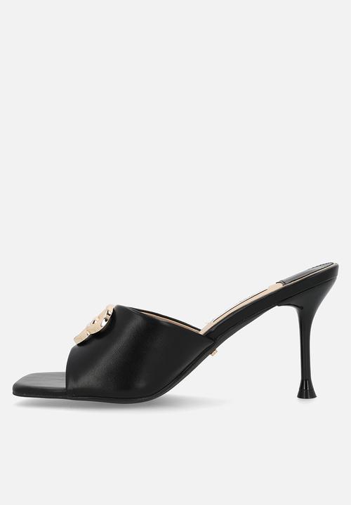 Miss Black - Chanel 3 mule heel - black
