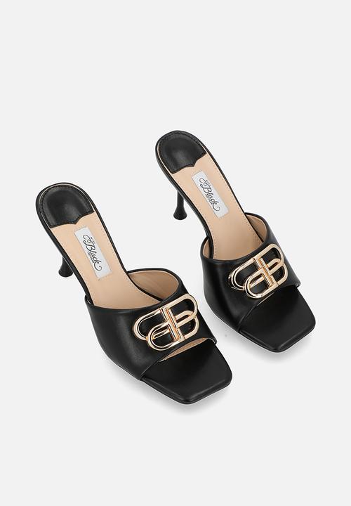 Miss Black - Chanel 3 mule heel - black