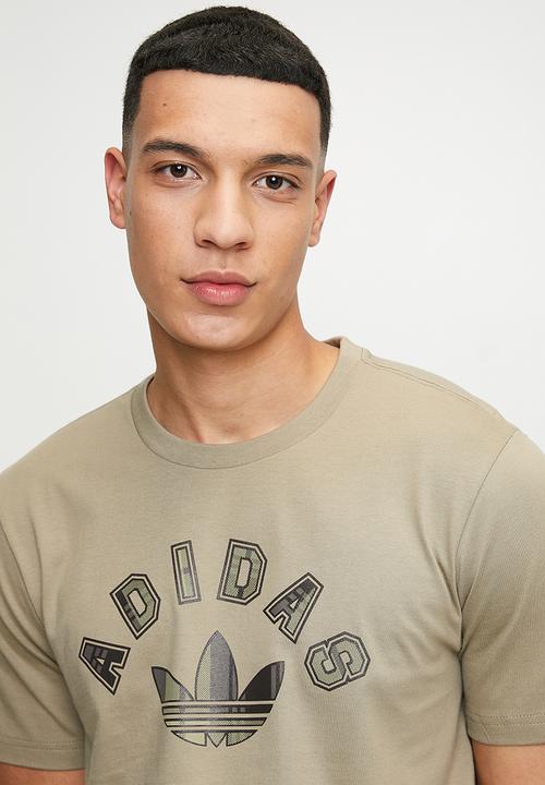 adidas Originals - Tartan Trefoil Tee - orbit green