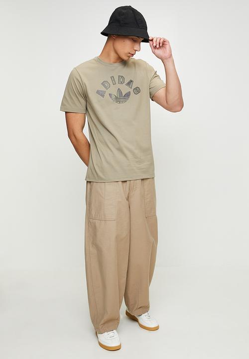adidas Originals - Tartan Trefoil Tee - orbit green