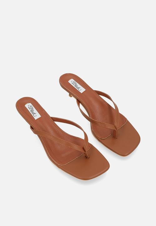 Miss Black - Haze 1 kitten heel - tan