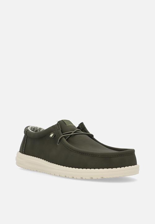 Hey Dude - Wally Classic Olive - Olive