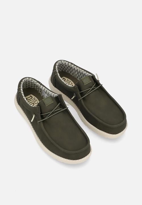Hey Dude - Wally Classic Olive - Olive