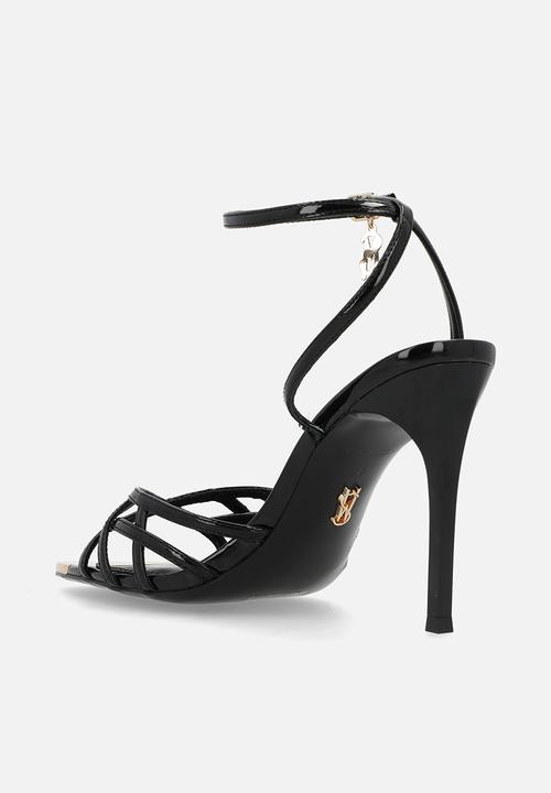 Steve Madden - Peepshow heel - blk patent