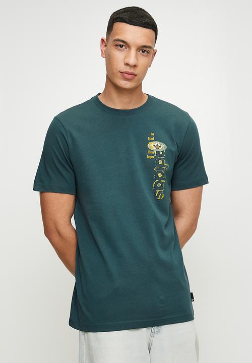 adidas Originals - 90S Alt Tee - Arctic night green 
