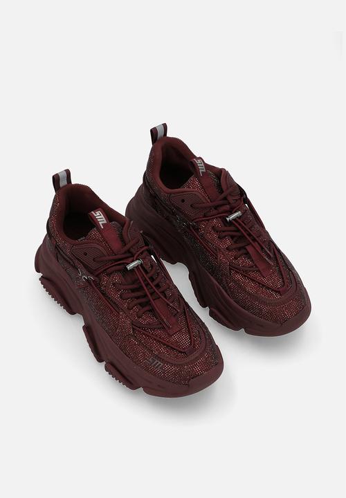 Steve Madden - Vault 2r sneaker - dk cherry lacq