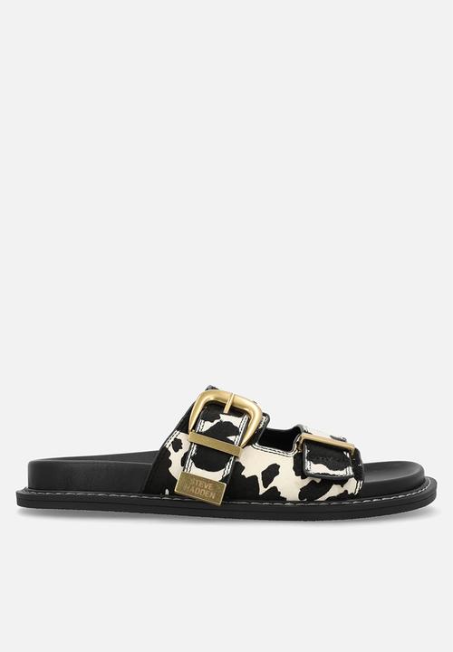 Steve Madden - Arch-c slide - blk/whte