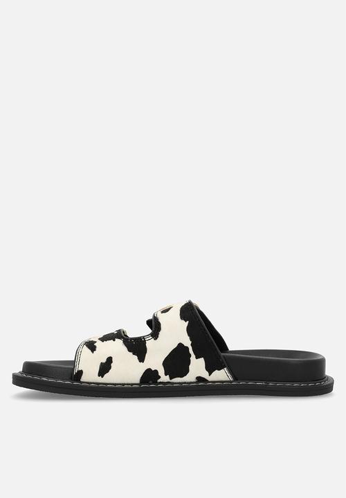 Steve Madden - Arch-c slide - blk/whte