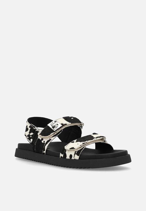 Steve Madden - Mona-c sandal - blk/whte