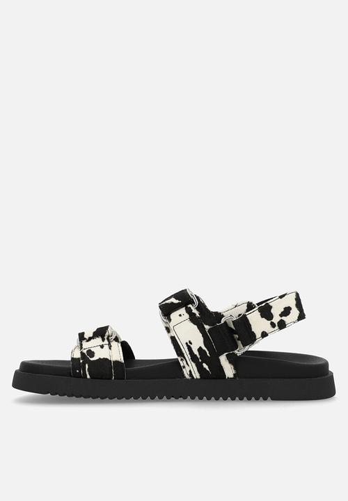 Steve Madden - Mona-c sandal - blk/whte