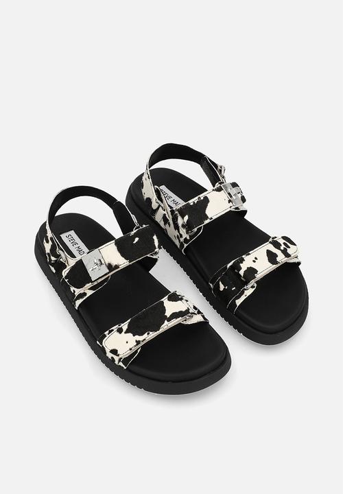 Steve Madden - Mona-c sandal - blk/whte