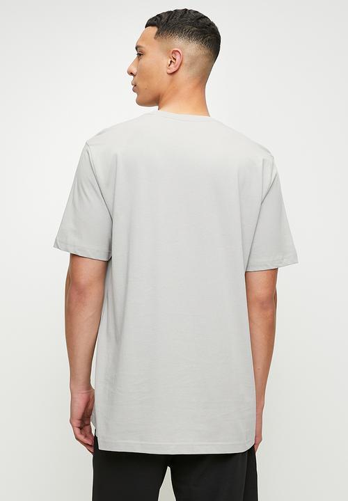 adidas Performance - Big Logo Tee - Metal Grey